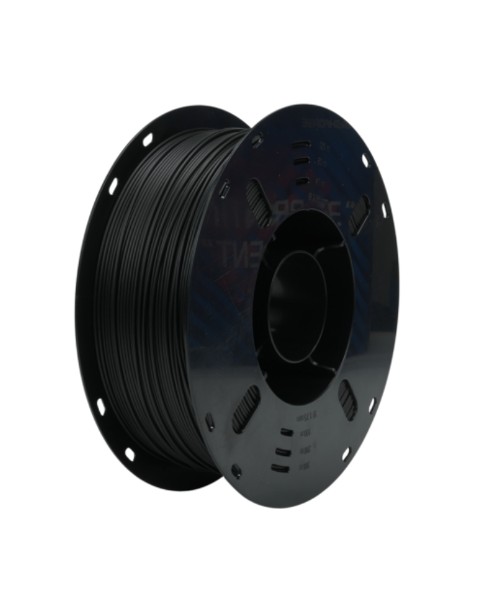 Foto de Filamento – PLA Lite – Preto – 1kg – Flashforge