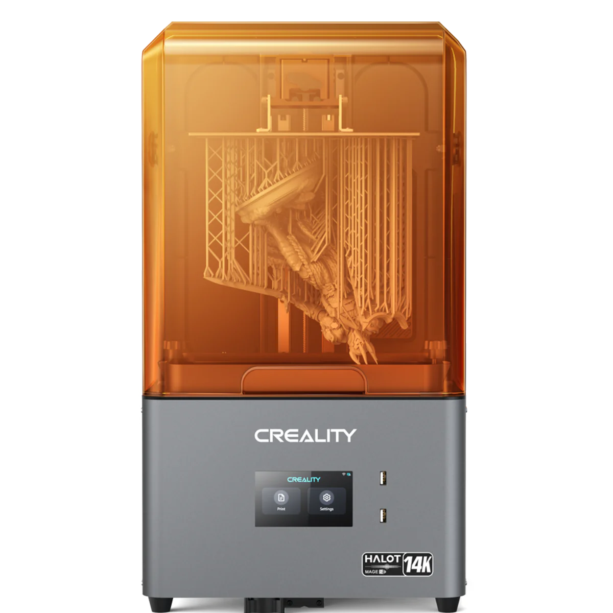 Foto de Impressora 3D de Resina – Halot Mage S – 14K – Creality 3D + Treinamento Ao Vivo Grátis