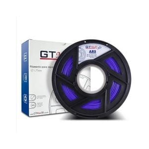 Foto de Filamento ABS- Roxo - Premium MG94 - GTMax 3D - 1.75mm - 1KG