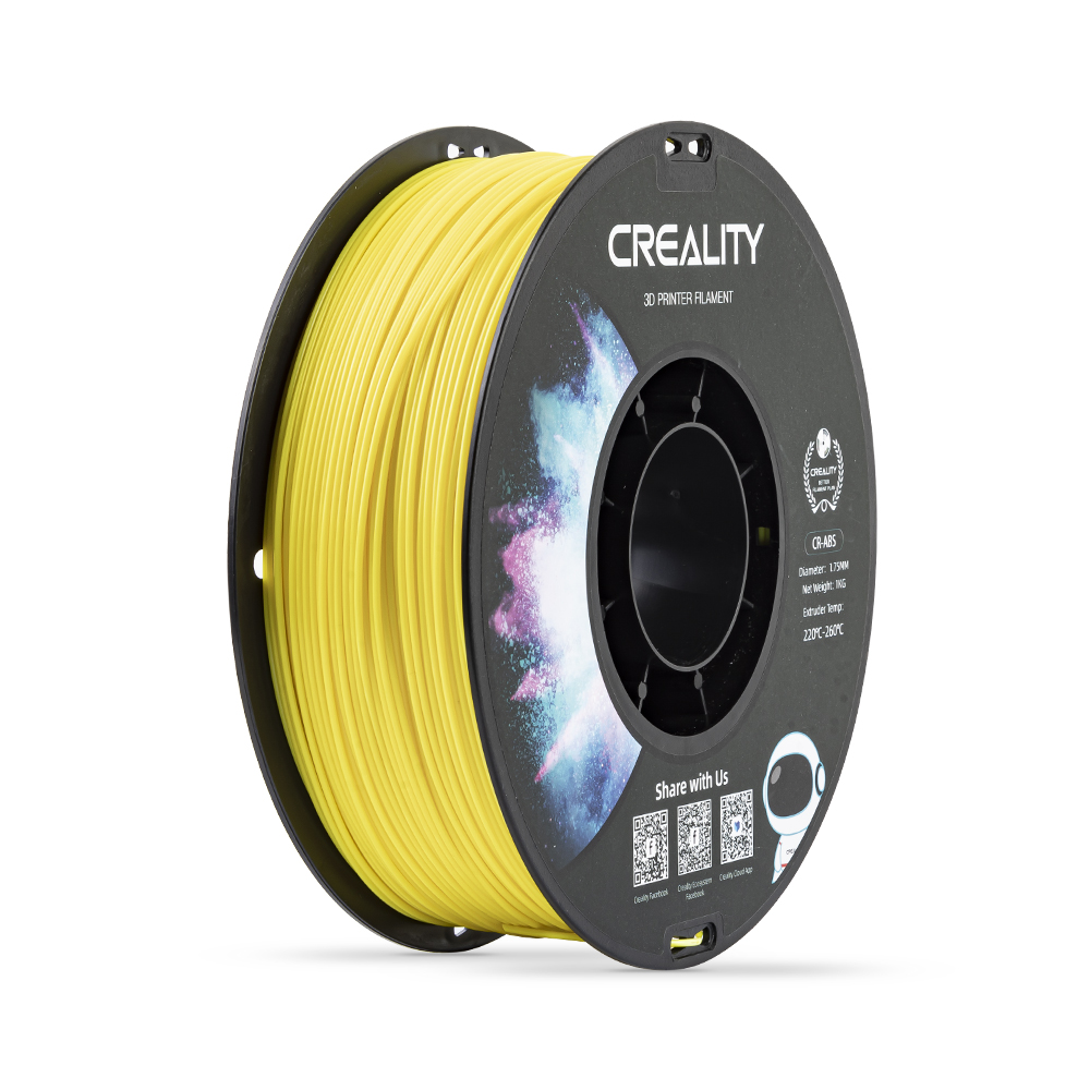 Foto de Filamento – ABS – CR – Amarelo – 1kg – Creality 3D