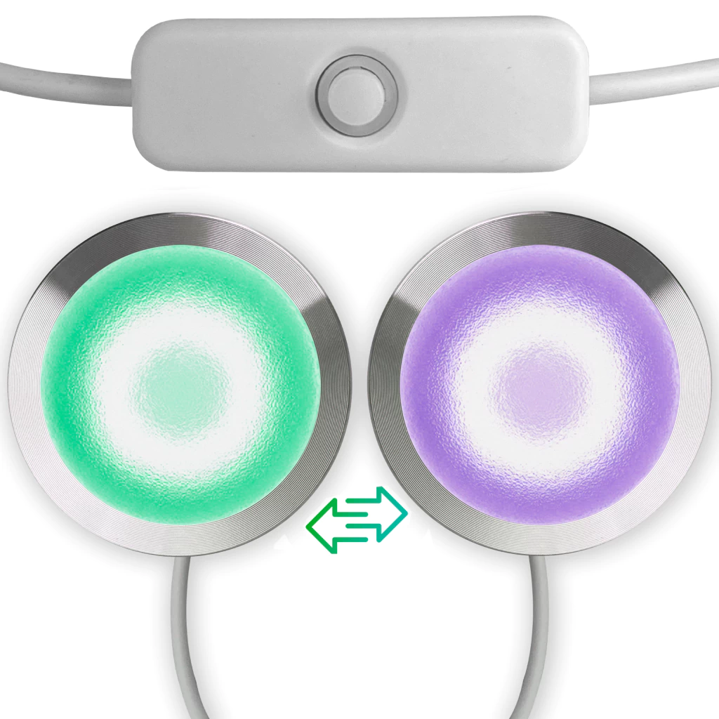 Foto de Luminária RGB - 2W - Branca
