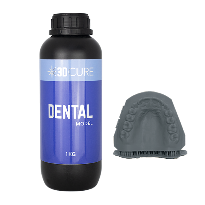 Foto de Resina Dental Model - Cinza - 1kg - 3D Cure