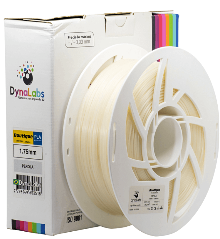 Foto de Filamento PLA Boutique - Pérola - Dynalabs - 1.75mm - 1kg