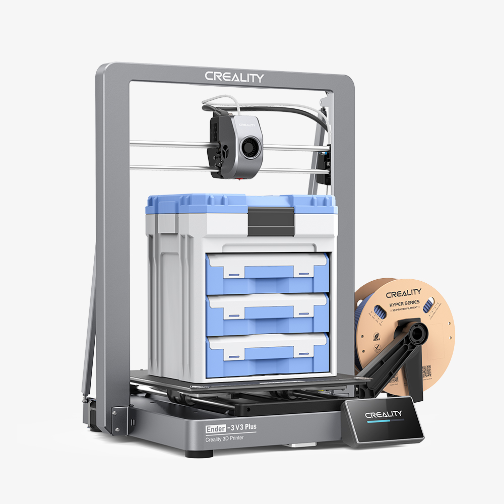 Foto de Impressora 3D – Ender 3 V3 Plus – Creality 3D + Treinamento Ao Vivo Grátis