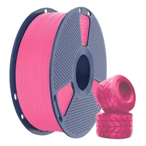 Foto de Filamento - TPU - Rosa - Sunlu - 1kg