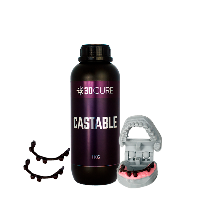 Foto de Resina Castable - Bonina - 1kg - 3D Cure