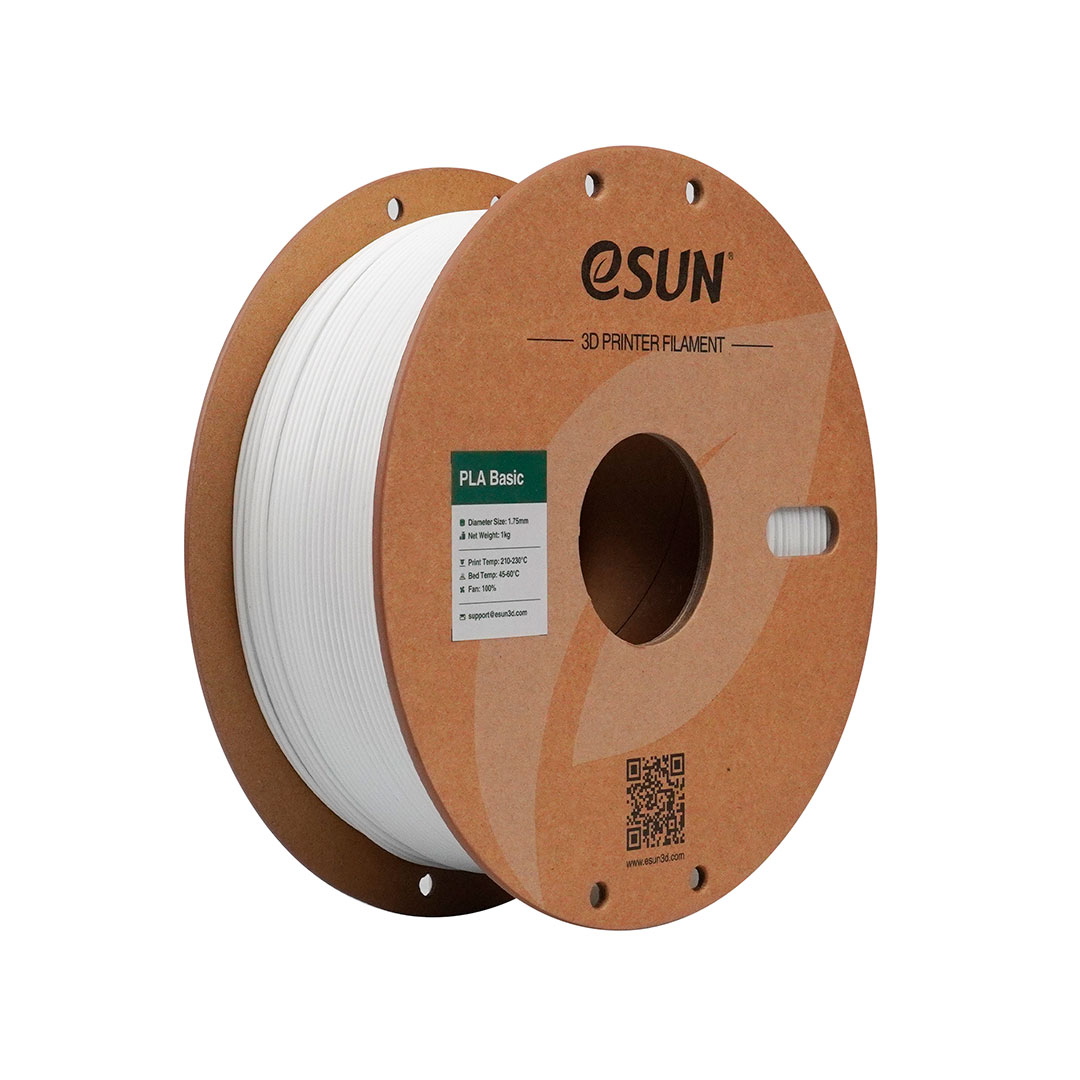 Foto de Filamento PLA Basic - Branco - 1,75mm - 1Kg - eSun