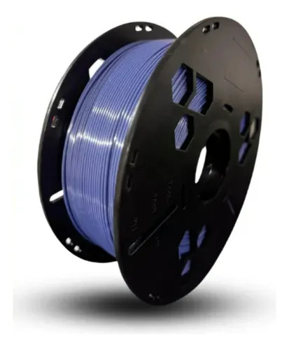Foto de Filamento – PLA – Silk – Azul Royal – Tríade – 1kg