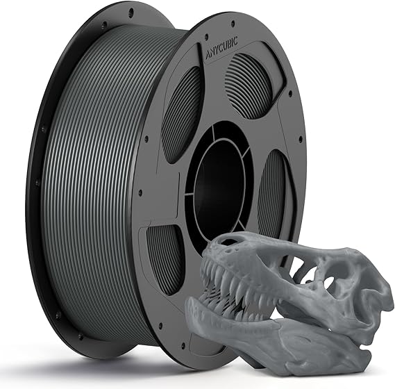 Foto de Filamento – PLA – Cinza – Anycubic – 1kg