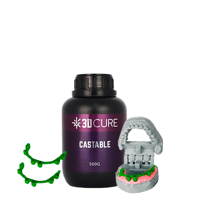 Foto de Resina Castable - Verde - 500g - 3D Cure