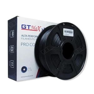 Foto de Filamento – PLA – 1.75MM – GTMax 3D – Fibra de Carbono – 1KG