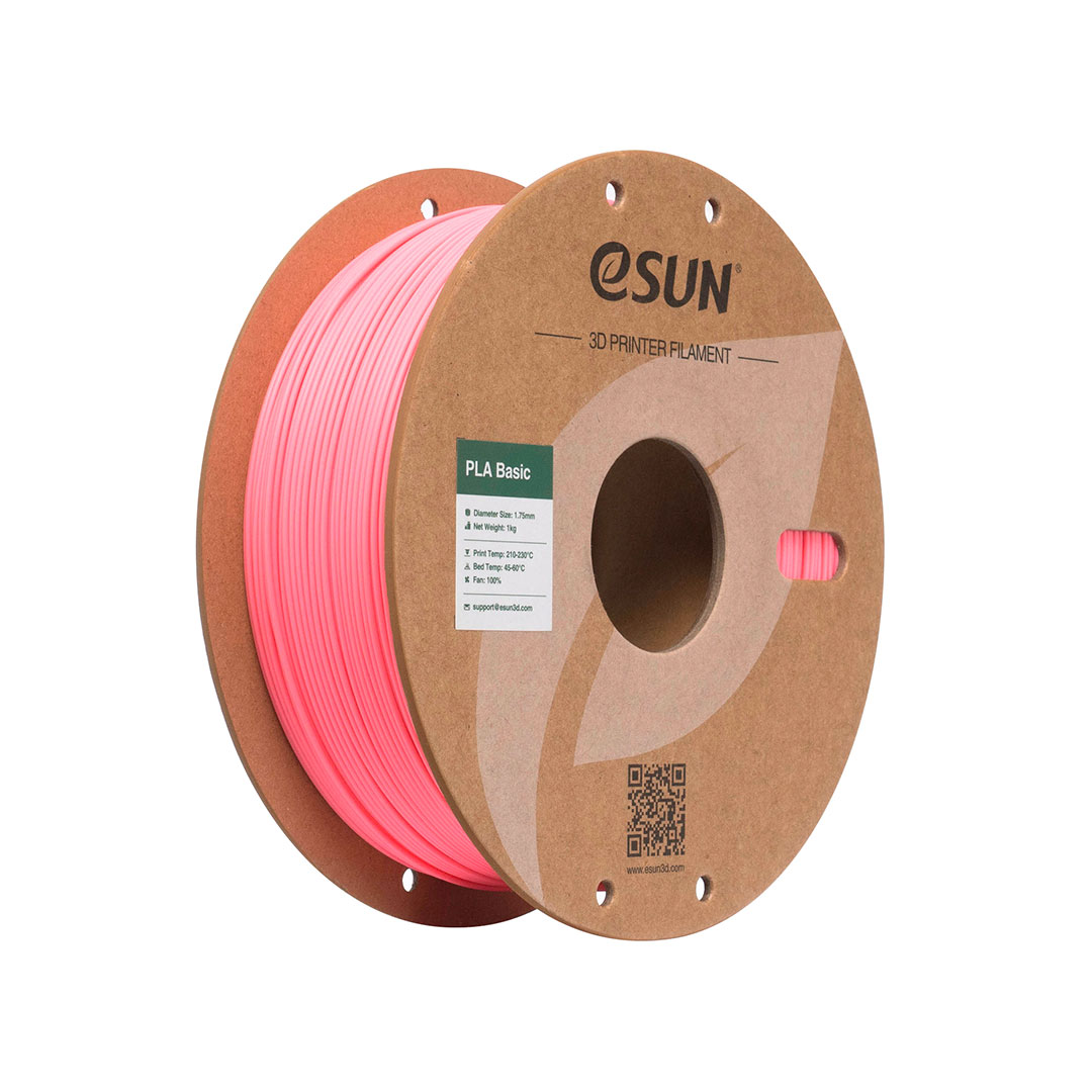 Foto de Filamento PLA Basic - Rosa Barbie - 1,75mm - 1Kg - eSun