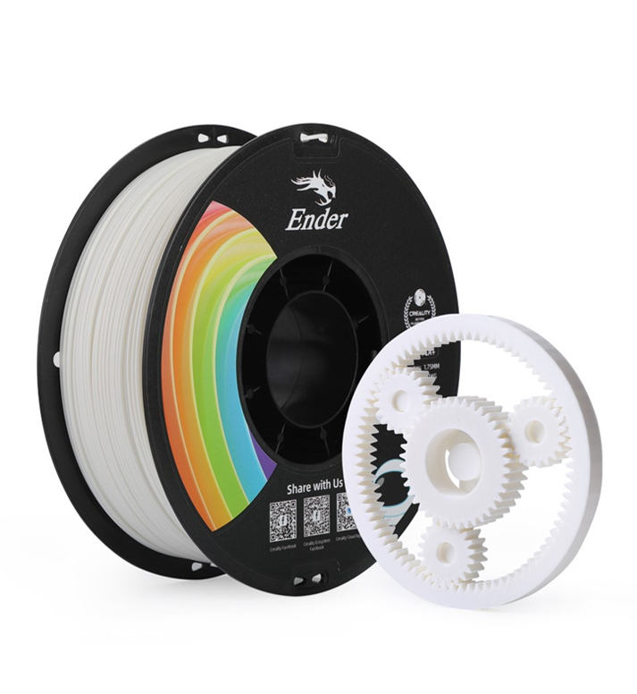 Foto de Filamento – Ender+ PLA – Branco – 1kg – 1.75mm – Creality