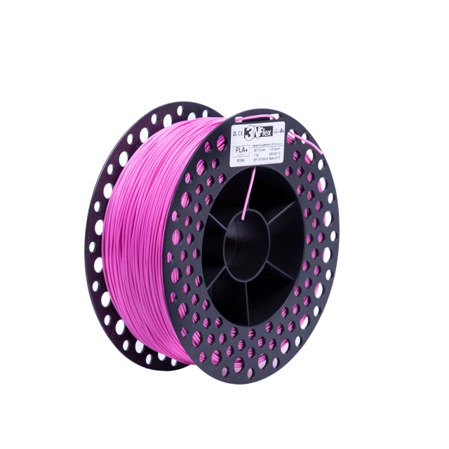 Foto de Filamento PLA+ Flex – Rosa – 1.75mm – 1Kg – 3NFlex