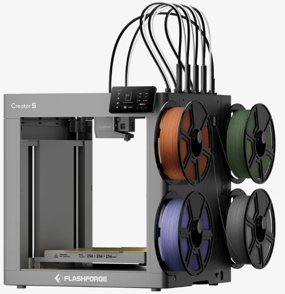 Foto de Impressora  3D - Creator 5 - Flashforge + Treinamento Ao Vivo Grátis