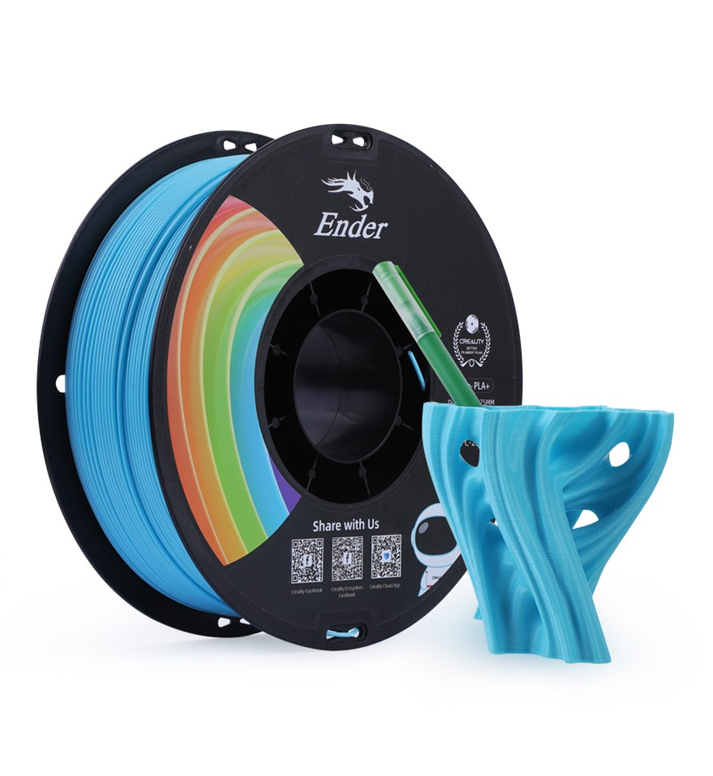 Foto de Filamento – Ender+ PLA – Azul – 1kg – 1.75mm – Creality