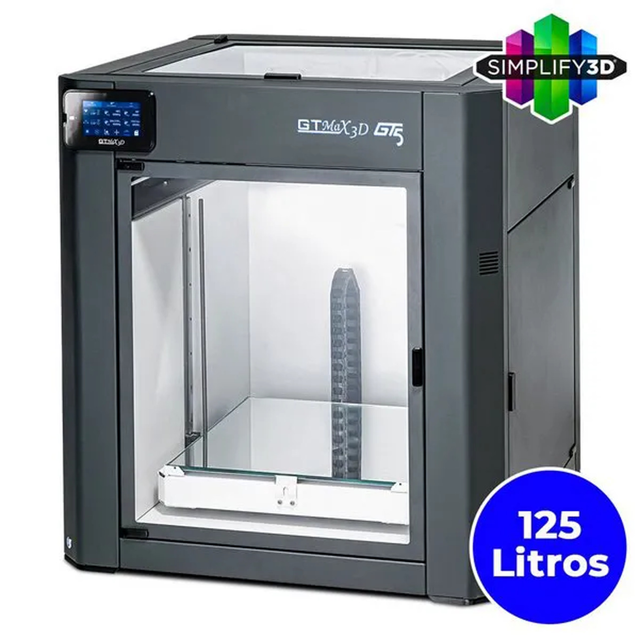 Foto de Impressora 3D - GTMax3D Pro Core GT5 220v + Treinamento Ao Vivo Grátis