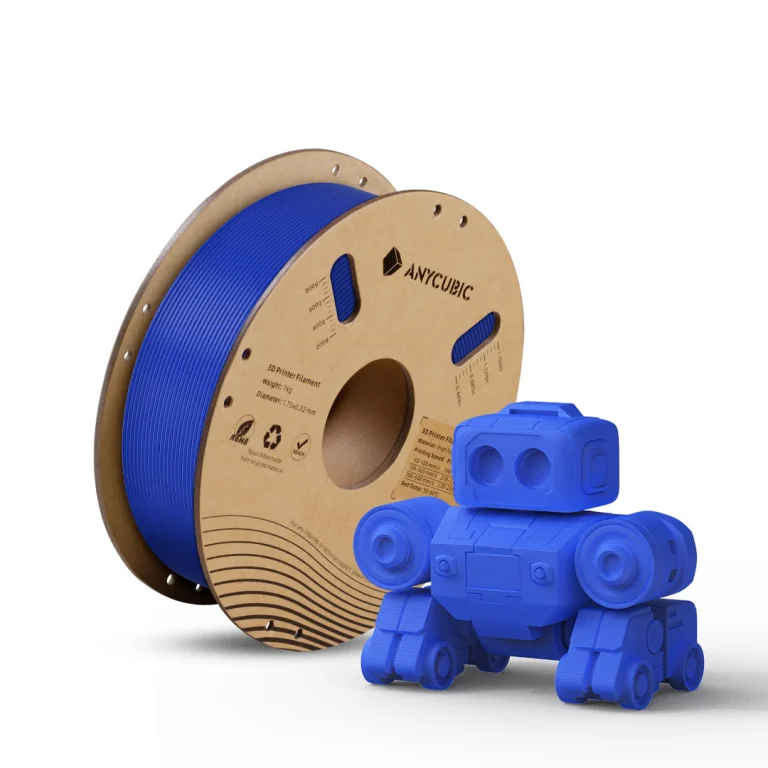 Foto de Filamento - PLA - Azul Deslumbrante - Alta Velocidade - 1.75mm  - 1KG - Anycubic