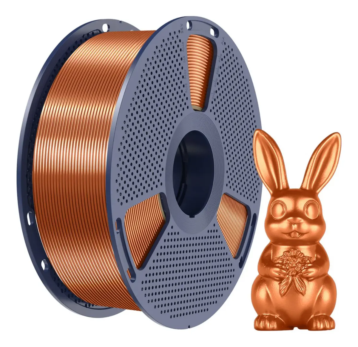 Foto de Filamento - Silk PLA Plus - Vermelho Cobre - Sunlu - 1Kg