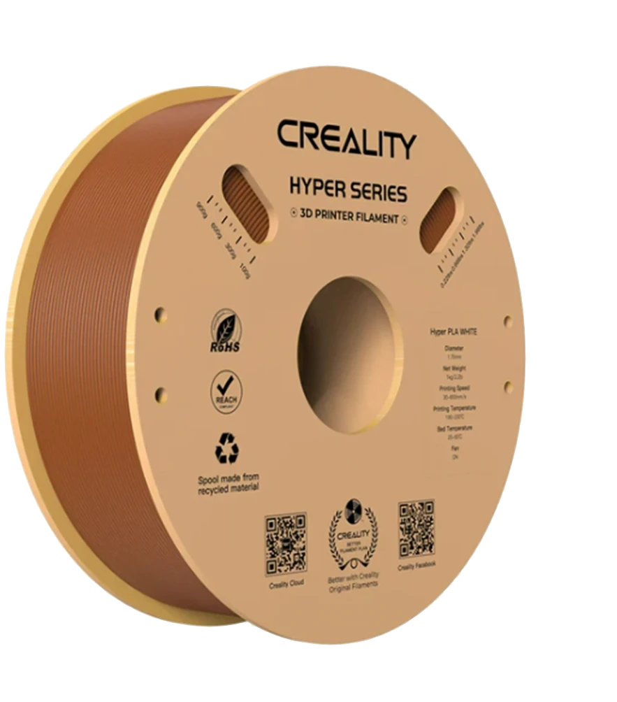 Foto de Filamento - Hyper - PLA - Marrom - 1.75mm - Creality