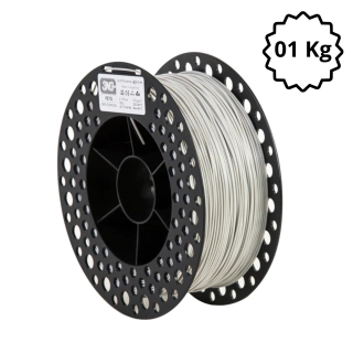 Foto de Filamento PETG – Cinza Espacial – 3N3 – 1.75mm - 1Kg