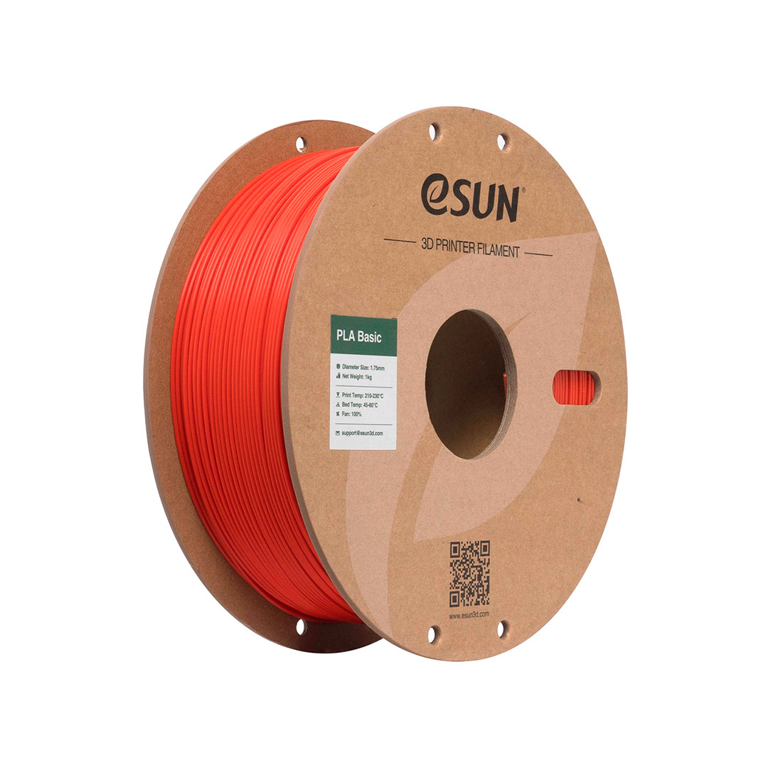 Foto de Filamento PLA Basic - Vermelho - 1,75mm - 1Kg - eSun