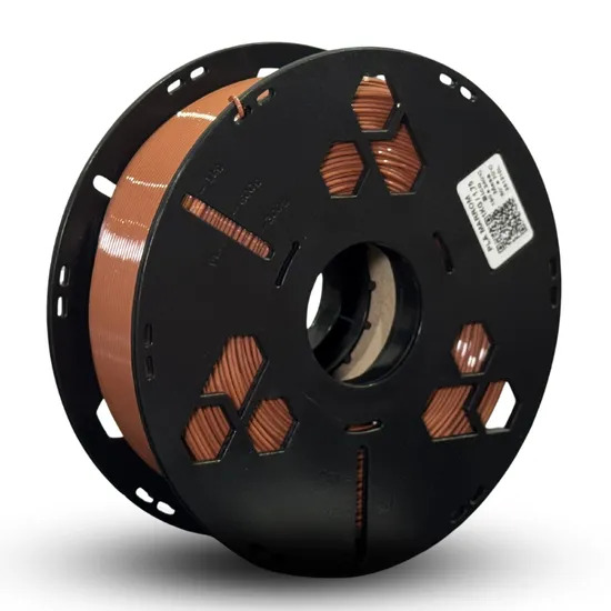 Foto de Filamento - PLA - Classic Marrom - 1kg - Tríade