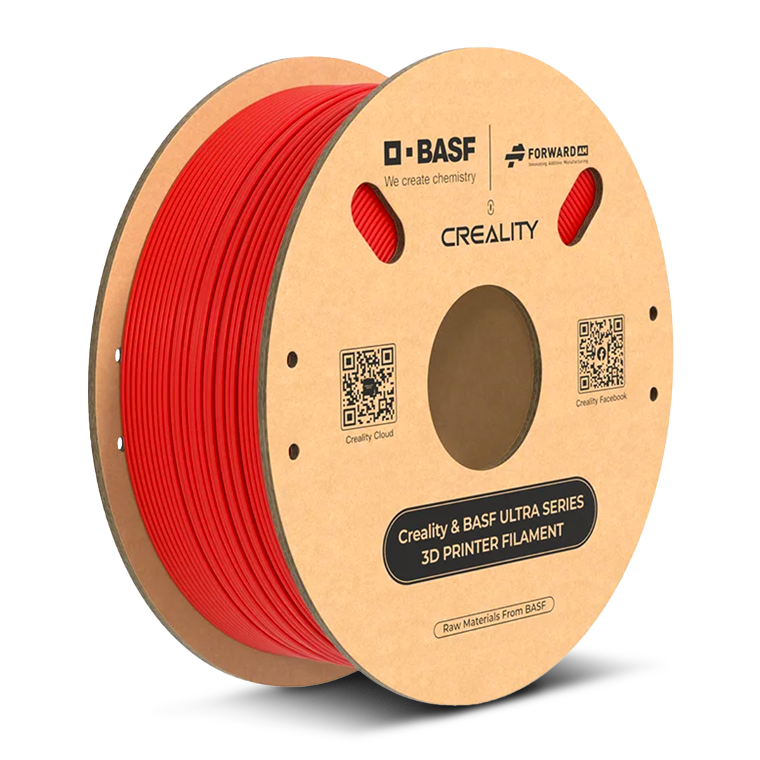 Foto de Filamento PLA Ultra – Vermelho – Creality – 1KG