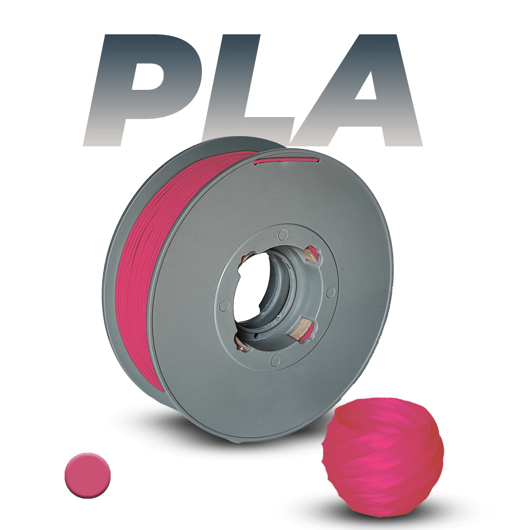 Foto de Filamento – PLA – Rosa – Flexy Green