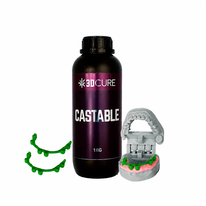 Foto de Resina Castable - Verde - 1kg - 3D Cure