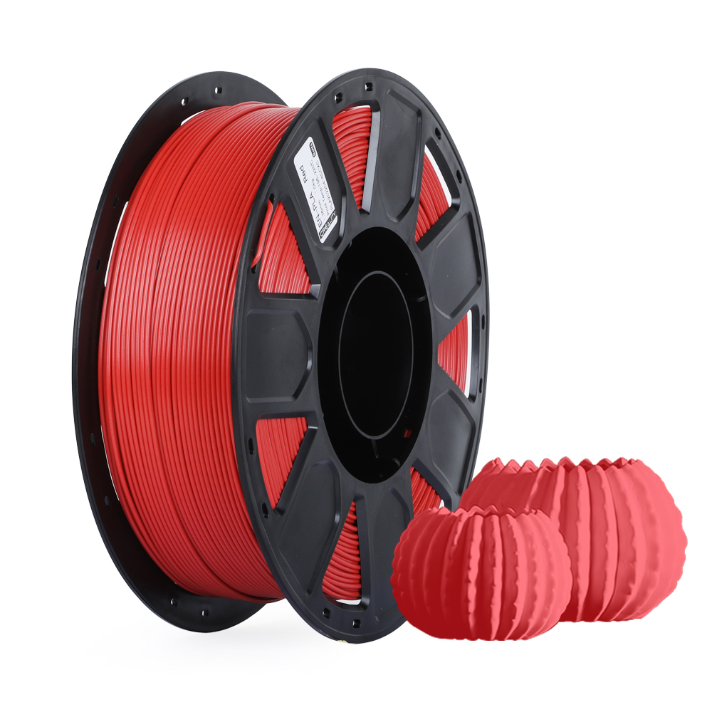 Foto de Filamento – Ender – PLA – Vermelho – 1.75mm – Creality
