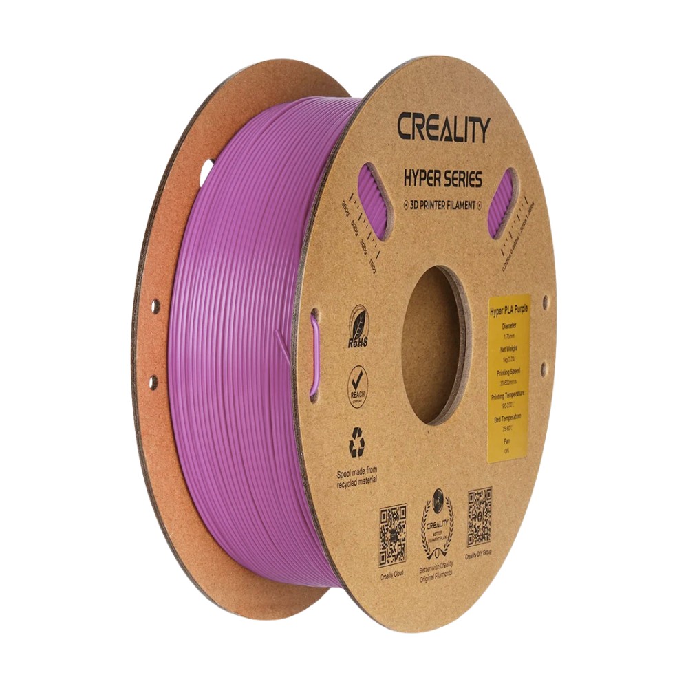 Foto de Filamento – Hyper – PLA – Roxo – 1.75mm – Creality