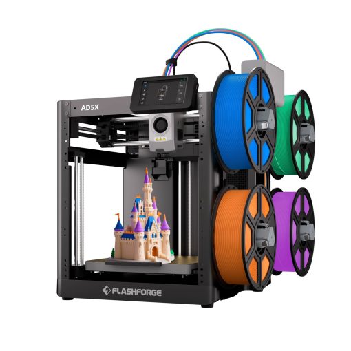 Foto de Impressora 3D – AD5X – Bivolt – Flashforge + Treinamento Ao Vivo Grátis
