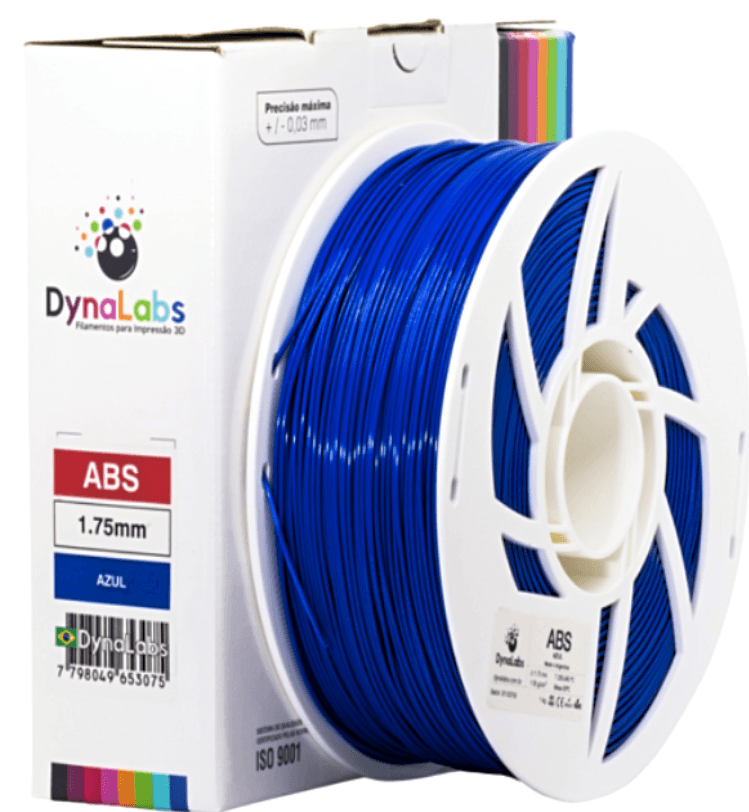 Foto de Filamento ABS - Azul - DynaLabs - 1.75mm - 1kg