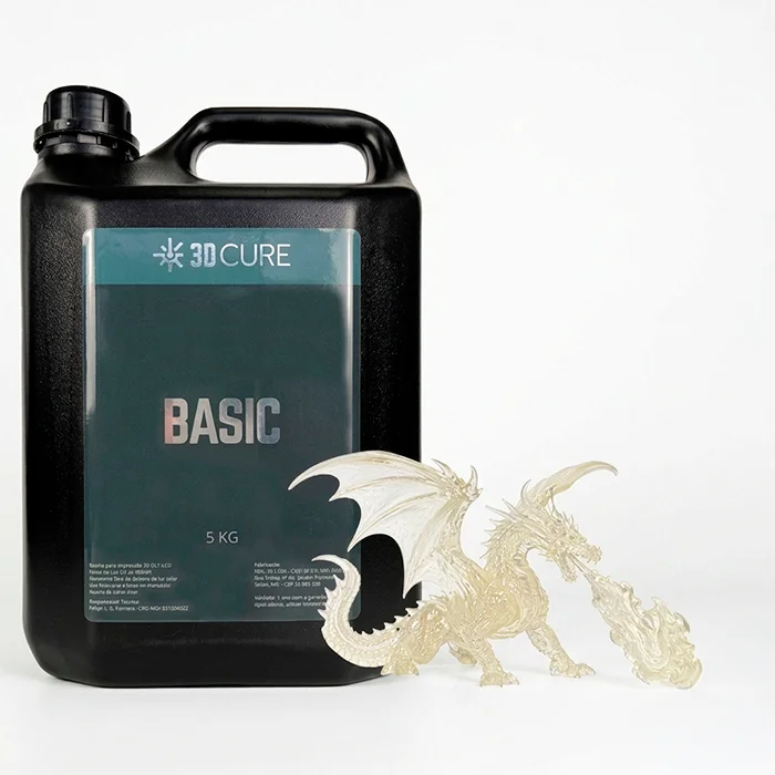 Foto de Resina Basic - Clear - 5kg - 3D Cure