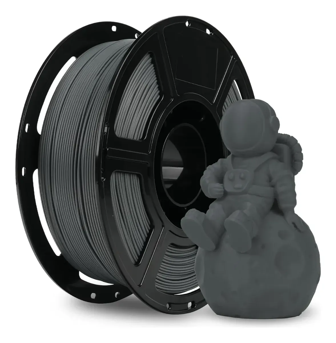 Foto de Filamento – PLA Lite Matte – Cinza – 1kg – Flashforge