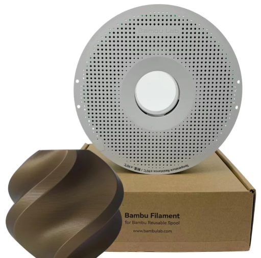Foto de Filamento – PLA Basic – Bronze – 1.75mm – Bambu Lab