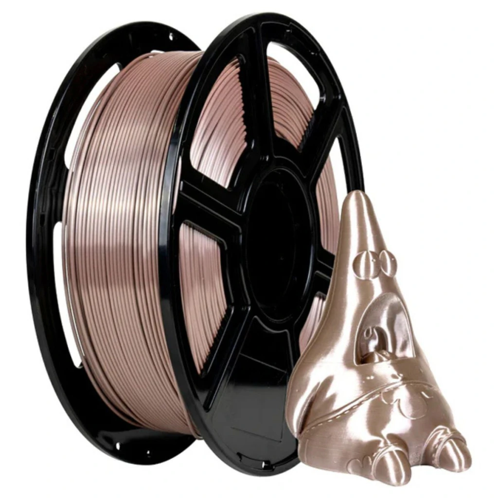 Foto de Filamento - PLA Silk - Café - 1kg - Flashforge