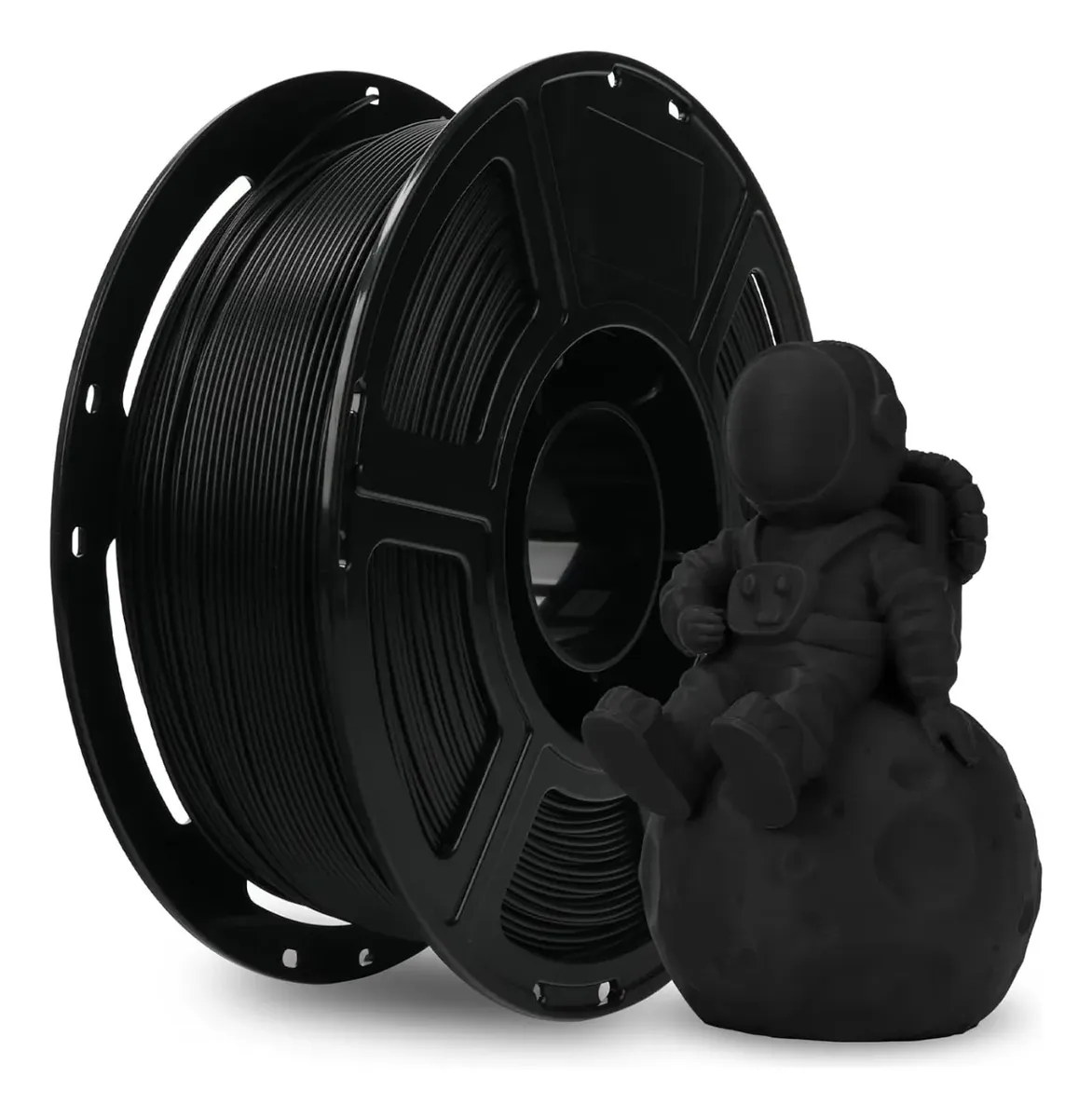 Foto de Filamento – PLA Lite Matte  – Preto – 1kg – Flashforge