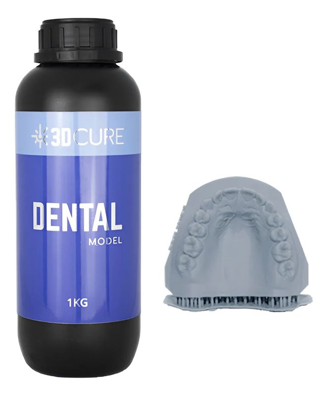 Foto de Resina Dental Model - Azul - 1kg - 3D Cure