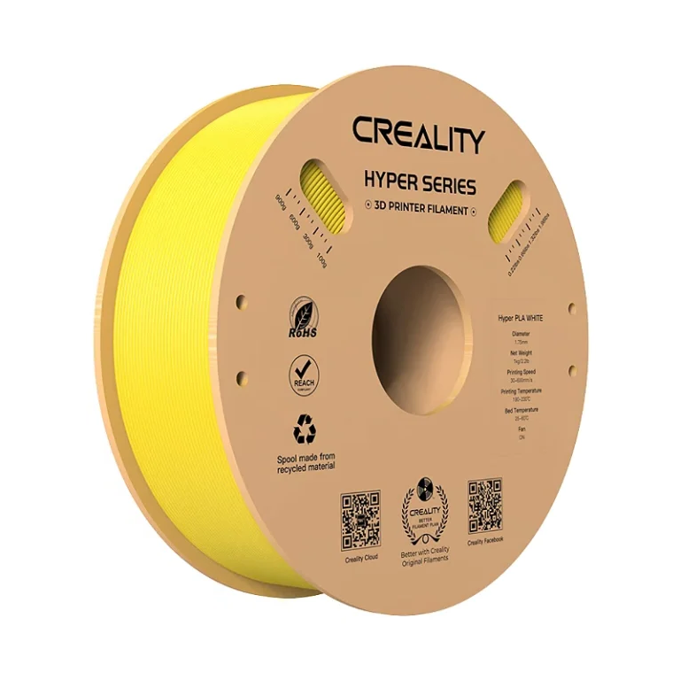 Foto de Filamento - Hyper - PLA - Amarelo - 1.75mm - Creality