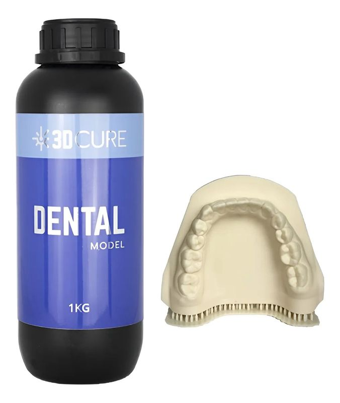 Foto de Resina Dental Model  - Marfim - 1kg - 3D Cure
