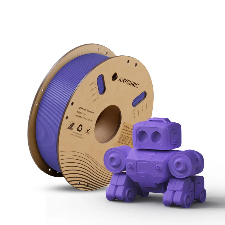 Foto de Filamento Alta Velocidade – PLA – Roxo Opulento – Anycubic – 1kg