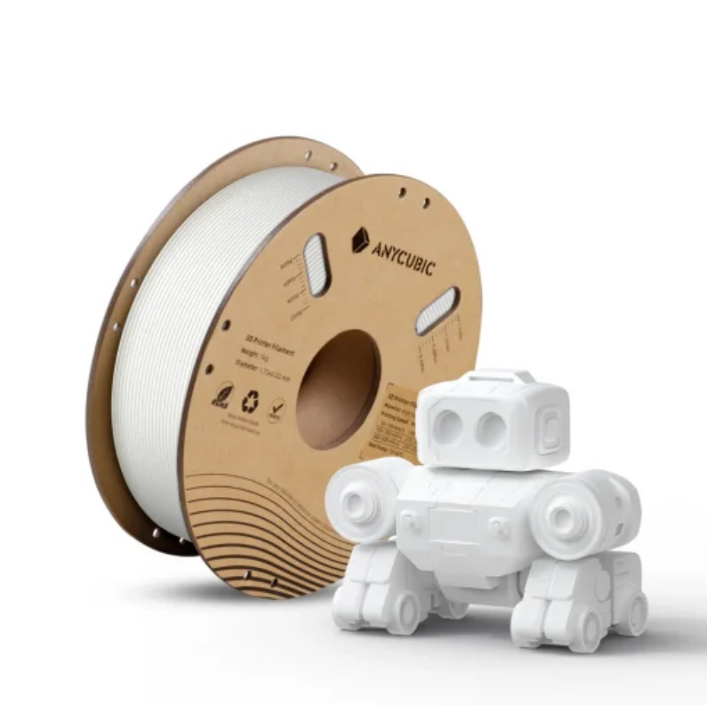 Foto de Filamento Alta Velocidade – PLA – Branco Brilhante – Anycubic – 1kg