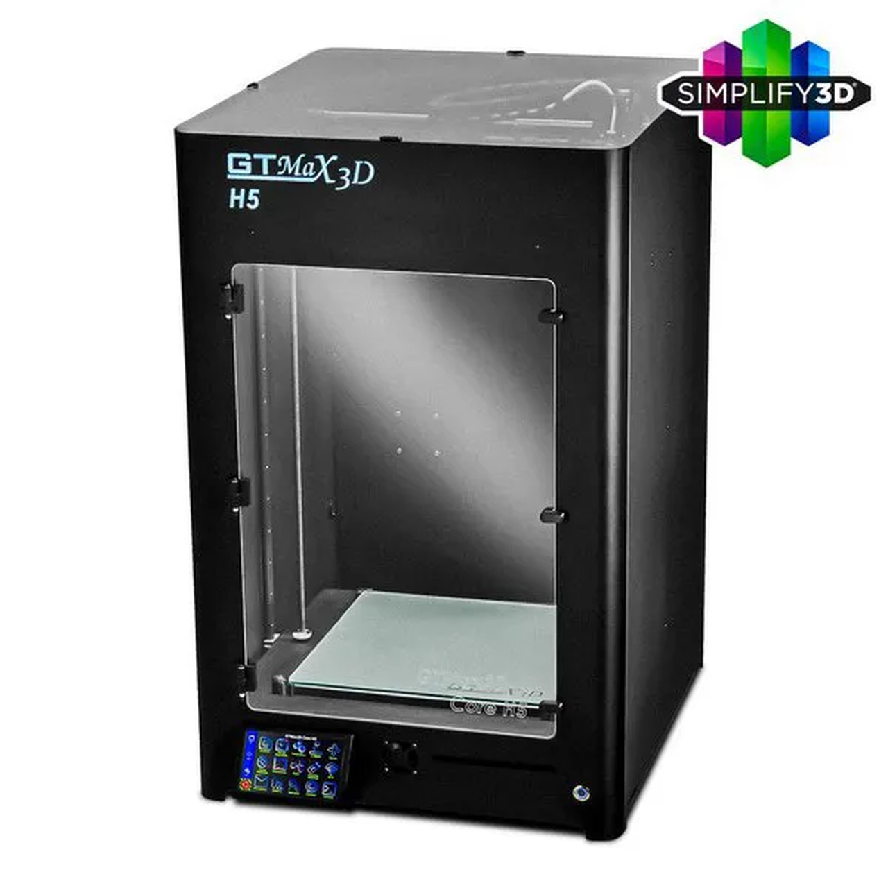 Foto de Impressora 3D Profissional - CORE H5 - GTMax 3D + Software Simplify 3D + 1 KG de ABS
