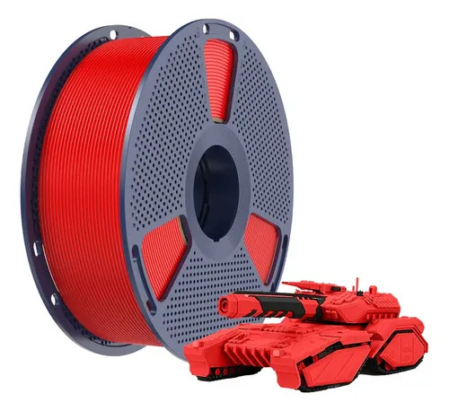 Foto de Filamento - PLA - Vermelho - Sunlu - 1kg