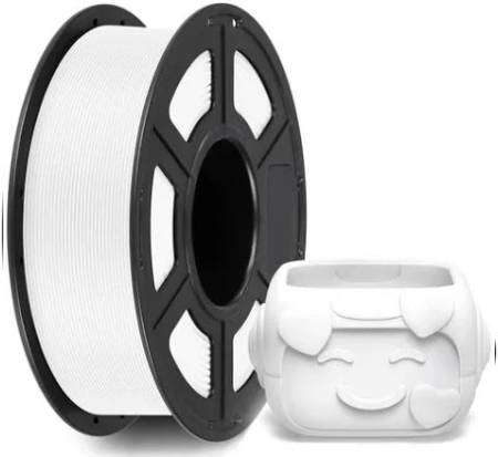Foto de Filamento – PETG – Branco – Anycubic – 1kg