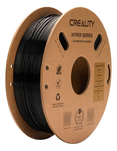 Foto de Filamento - Hyper - PETG - Preto - 1.75mm - Creality