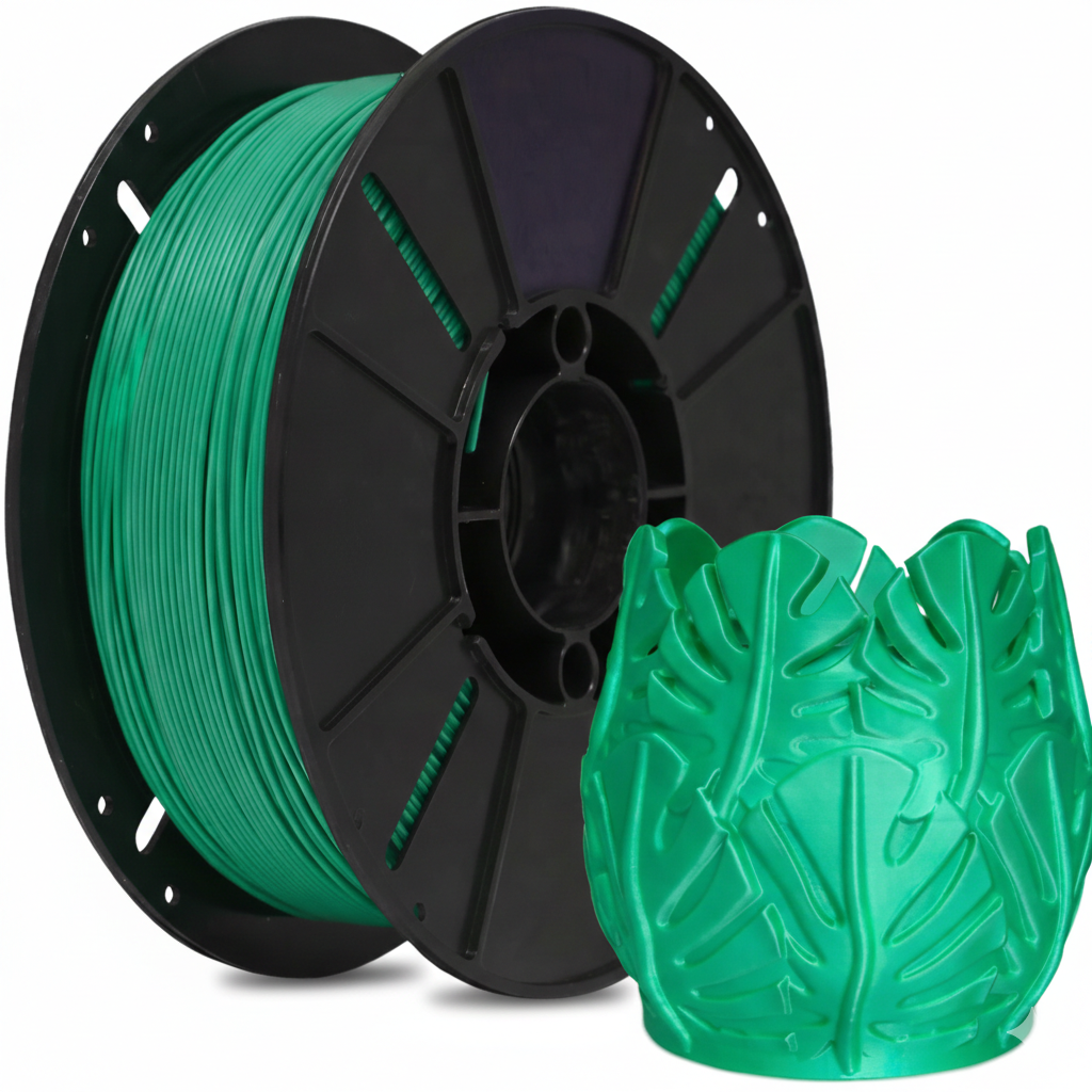 Foto de Filamento – PLA Lite – Verde Melão – 1kg – Flashforge