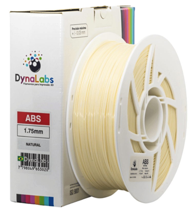 Foto de Filamento ABS - Natural - DynaLabs - 1.75mm - 1kg